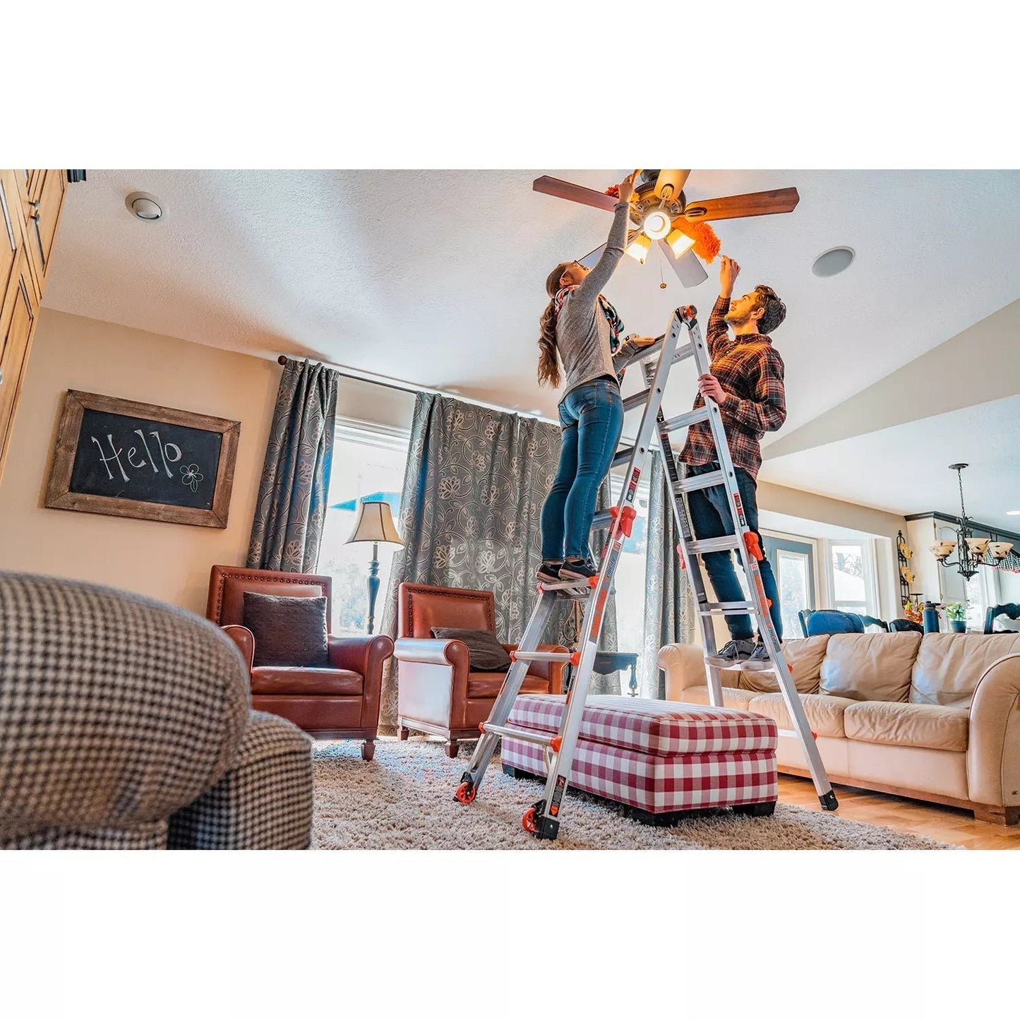 Little Giant Velocity Model 17 Multi-Use Ladder Type 1A