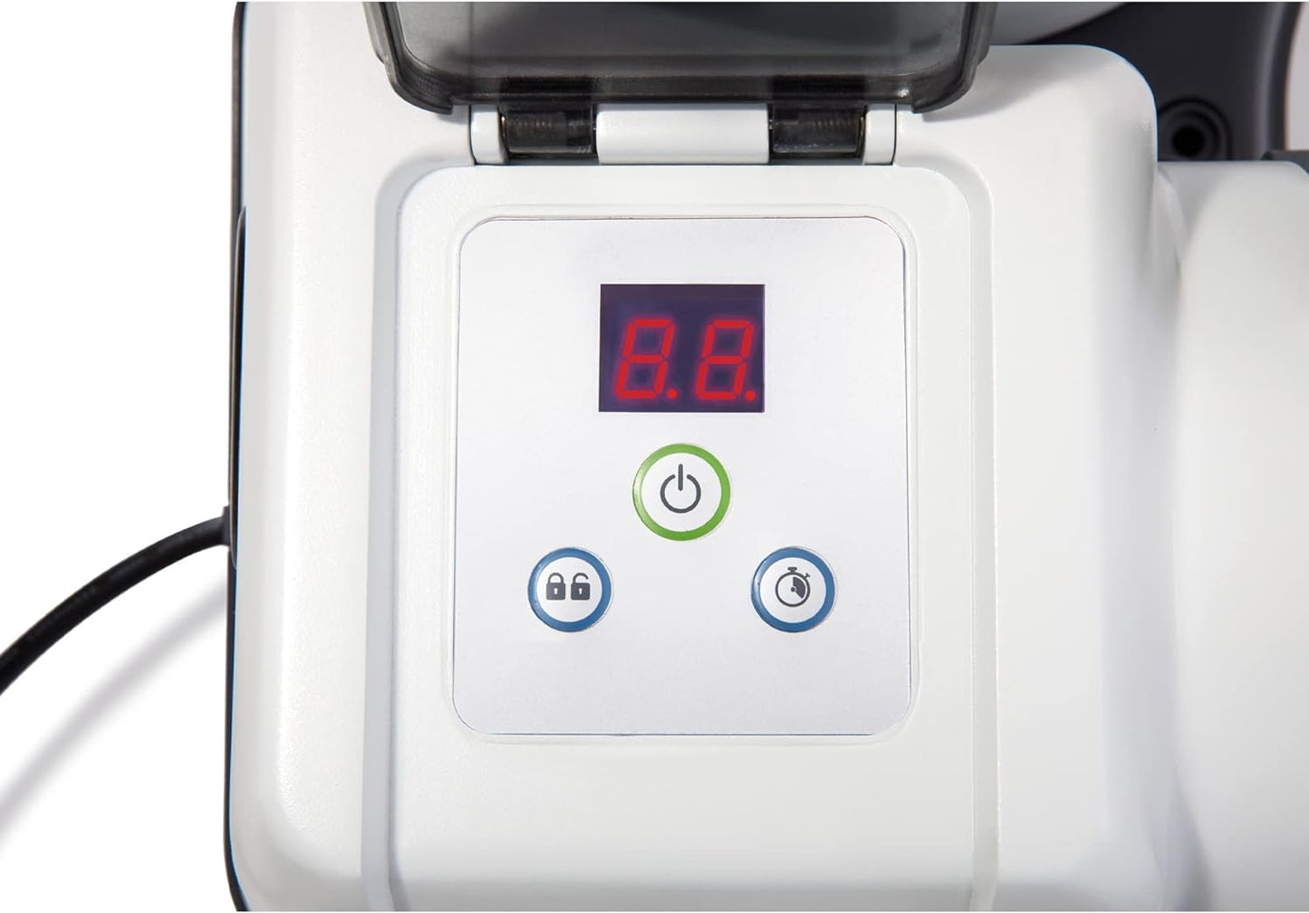 Intex 26651EG Krystal Clear 16 Inch 3,000 GPH Above Ground Pool Sand Filter Pump with Automatic Timer, GFCI, and 6 Function Control, Gray