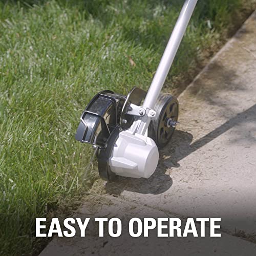 40V 8" Brushless Edger, 4.0Ah USB Battery and Charger Included