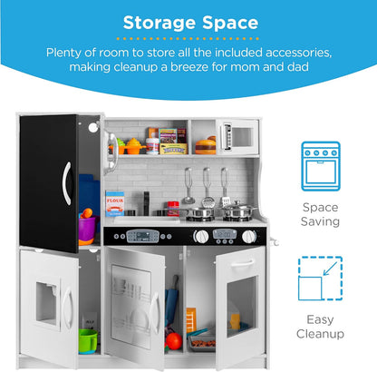 Best Pretend Kitchen Wooden Toy Set for Kids