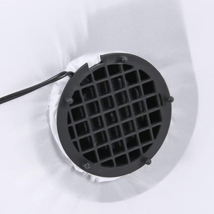 Farm 20ft. Tall Pre-Lighted Christmas Inflatable | Happy Snowman with RGB Lights and Storage Bag | Outdoor Holiday Amplified Holiday Celebration Party Decoration