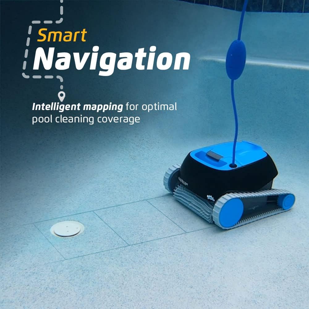 Dolphin Nautilus CC Robotic Pool Vacuum Cleaner All Pools up to 33 FT - Wall Climbing Scrubber Brush