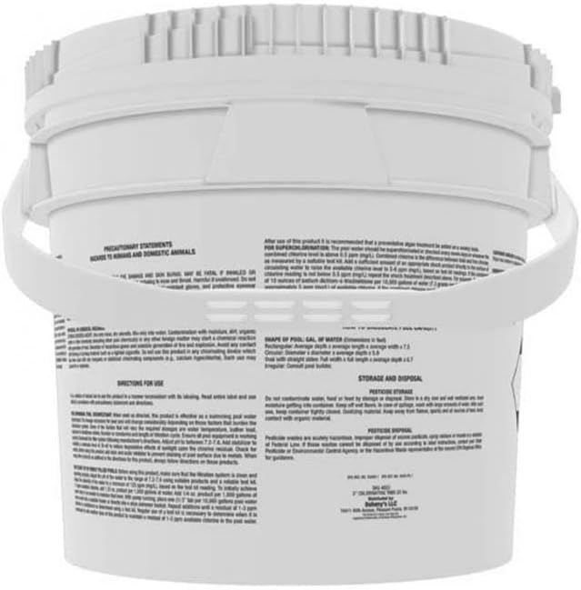 Doheny's 3 Inch Stabilized Chlorine Tablets | Pro-Grade Pool Sanitizer, Long Lasting, Slow Dissolving, 99% Pure Tri-Chlor, Individually Wrapped - 50lb