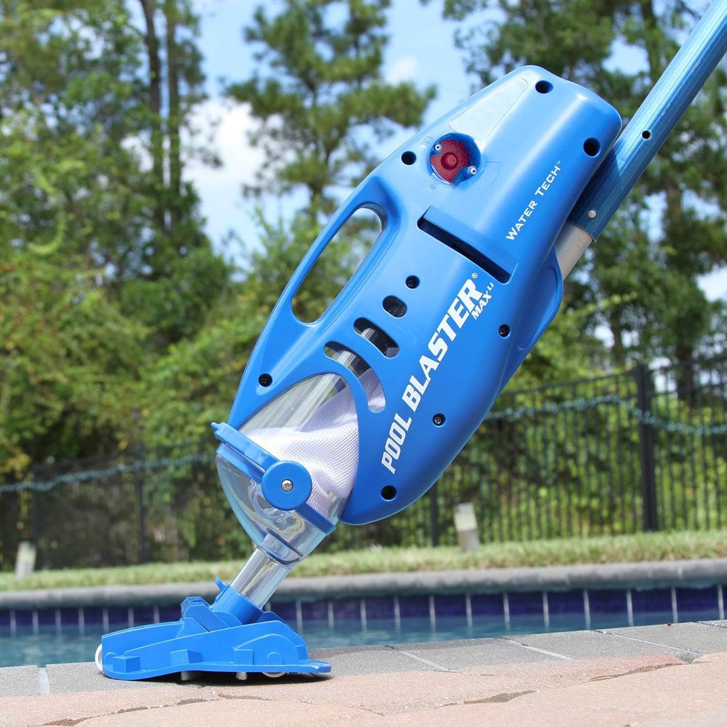 POOL BLASTER Max CG Commercial Grade Cordless Rechargeable Pool Vacuum Cleaner, High Capacity, Increased Power, 60 Min Run Time, Handheld, Hoseless, for In-Ground and Above Ground Pools