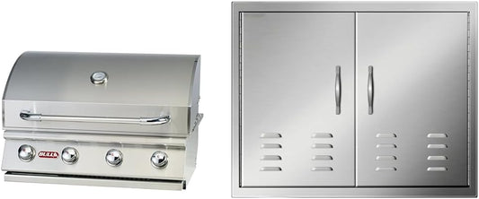Natural Gas Outlaw Drop-In Grill Head in Stainless Steel