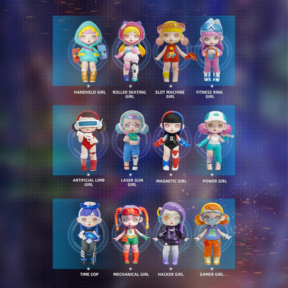 12-Pack Blind Box, Fashion Trendsetters Series Cute Blind Box Action Figures Popular Collectible Toys Birthday Halloween Christmas Gifts