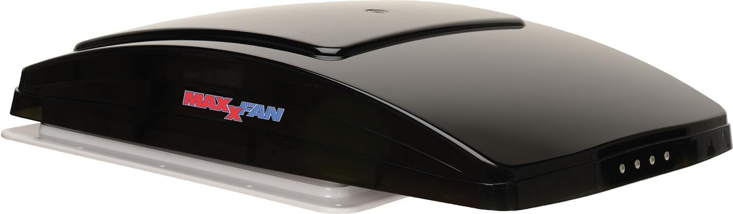 Air 00-07500K MaxxFan Deluxe with Remote - Smoke, Black