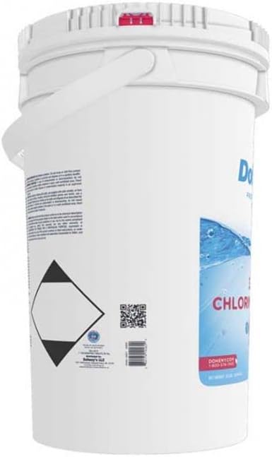 Doheny's 3 Inch Stabilized Chlorine Tablets | Pro-Grade Pool Sanitizer, Long Lasting, Slow Dissolving, 99% Pure Tri-Chlor, Individually Wrapped - 50lb