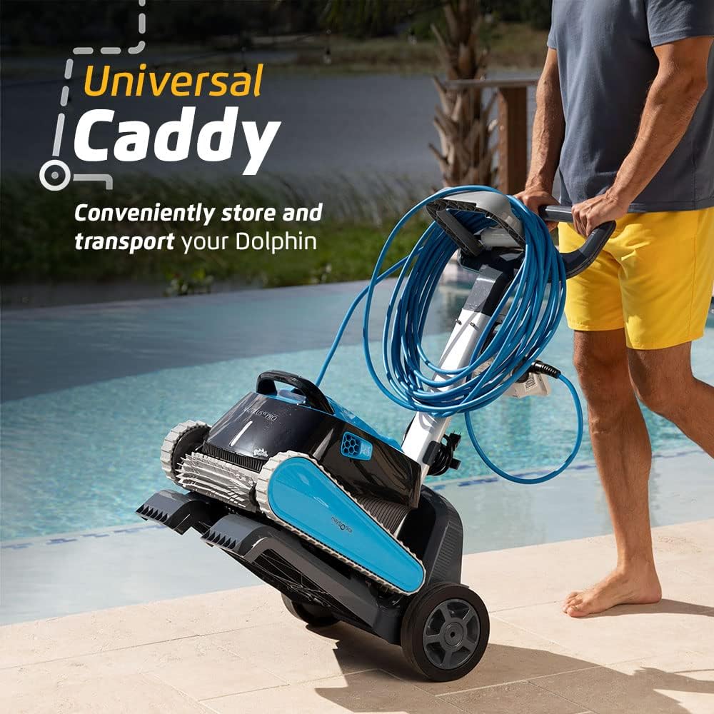 Dolphin Nautilus CC Robotic Pool Vacuum Cleaner All Pools up to 33 FT - Wall Climbing Scrubber Brush