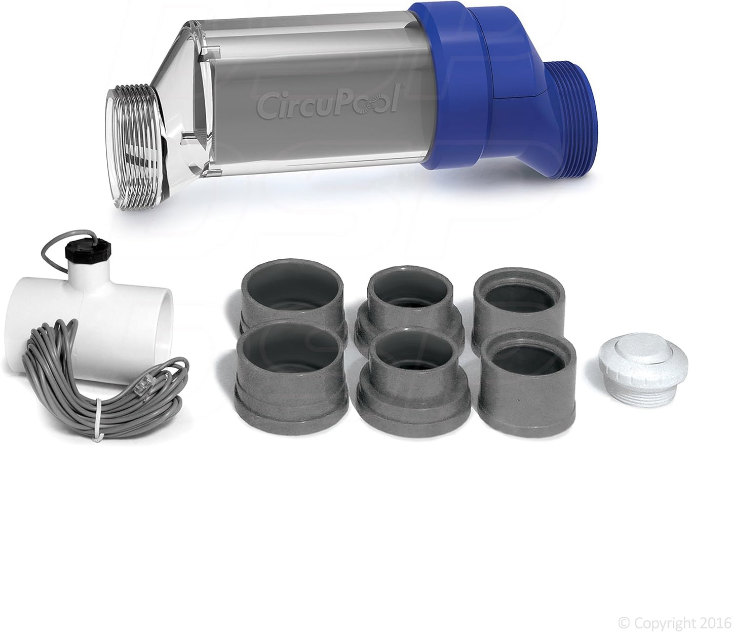 Complete Salt Water Chlorination System for Swimming Pools | Titanium Cell & 7 Year Manufacturer Warranty | No DIY Install Penalty.