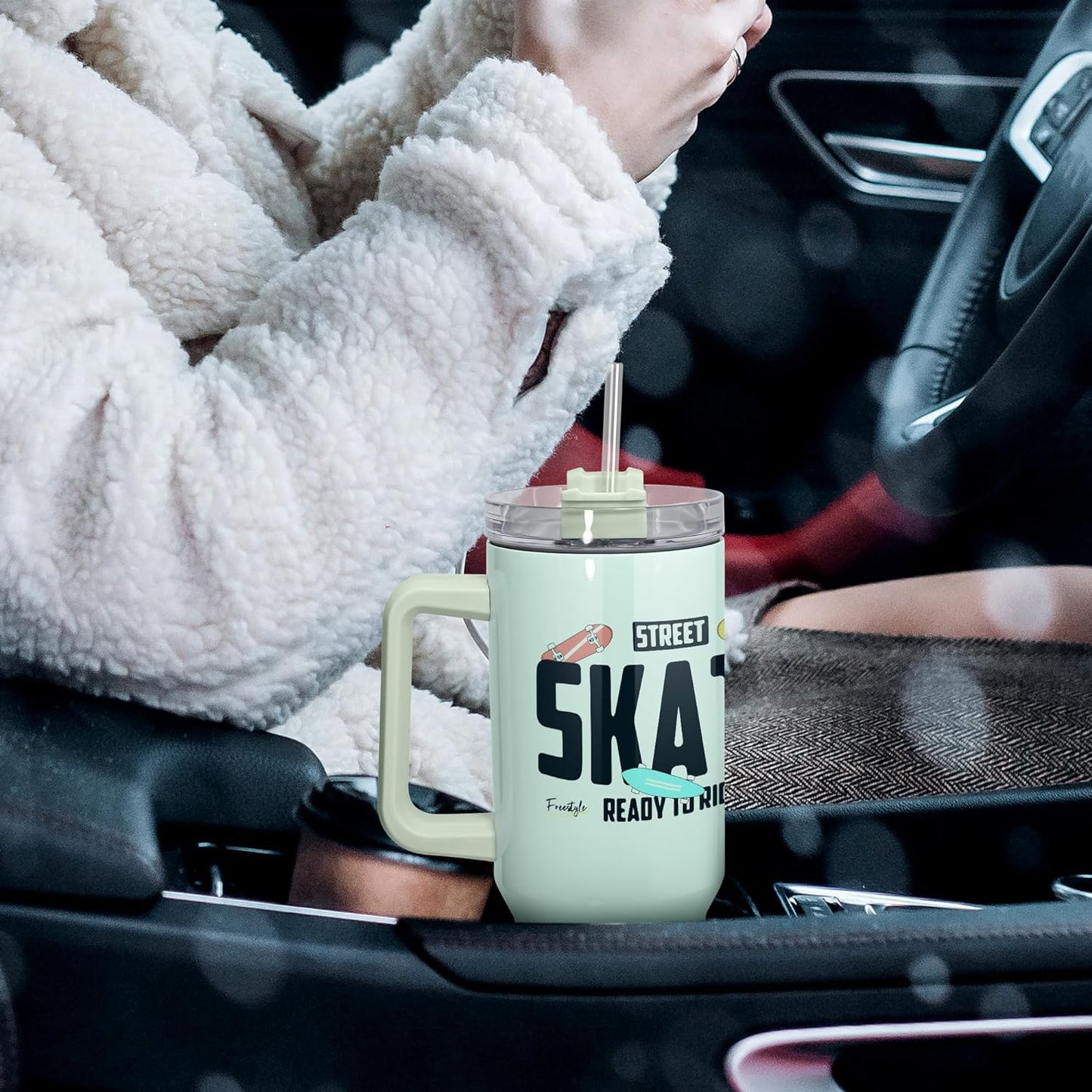 40 oz sublimation glass