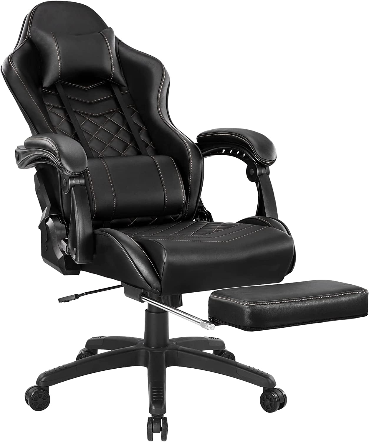 Classic PU Leather Large and Tall Ergonomic Computer Chair
