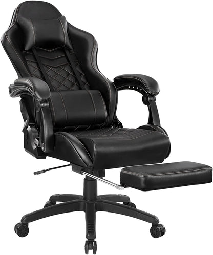 Classic PU Leather Large and Tall Ergonomic Computer Chair