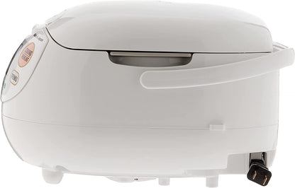 Zojirushi, Made in Japan Neuro Fuzzy Rice Cooker, 5.5-Cup, Premium White