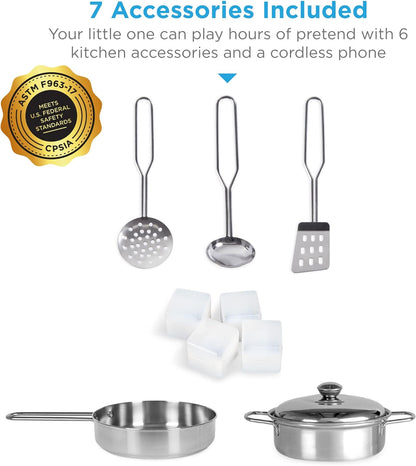 Best Pretend Kitchen Wooden Toy Set for Kids