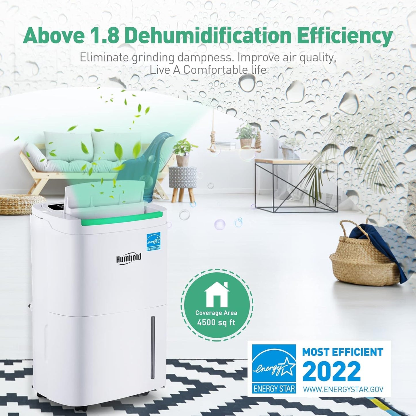 Portable Air Conditioners with Remote Control, 3-in-1 Free Standing Cooling AC Unit with Fan & Dehumidifier, Cools Room up to 700 sq.ft, Smart/Sleep Mode,3 Speed,Auto Swing,24H Timer