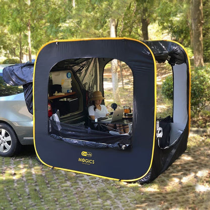 MOGICS Carsule - A Pop-Up Cabin for Your Car