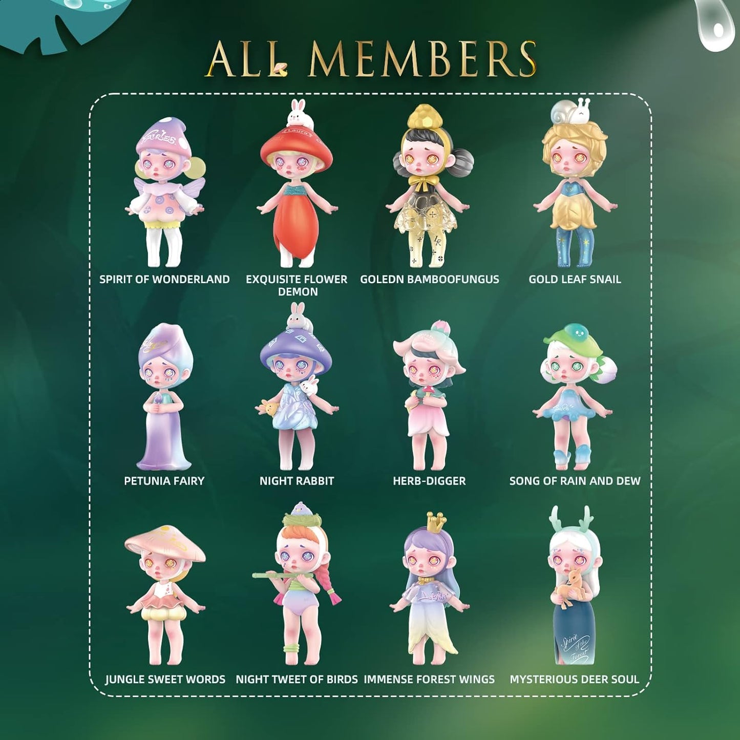 12-Pack Blind Box, Fashion Trendsetters Series Cute Blind Box Action Figures Popular Collectible Toys Birthday Halloween Christmas Gifts