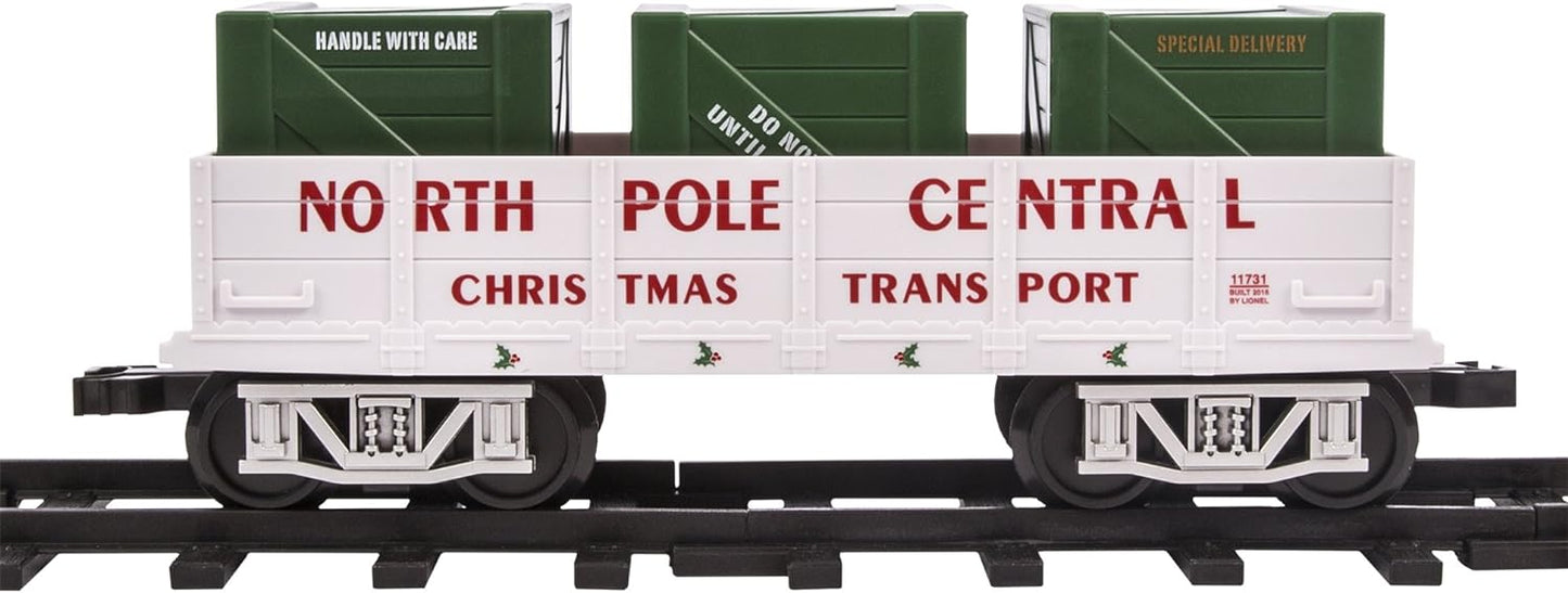 Arctic Central Battery Powered Train Set with Remote Control + Inner Track Expansion Pack