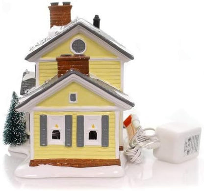 Snow Village National Lampoon's Christmas Vacation Griswold Vacation Home Lighted Architecture, 7.48", Multicolor