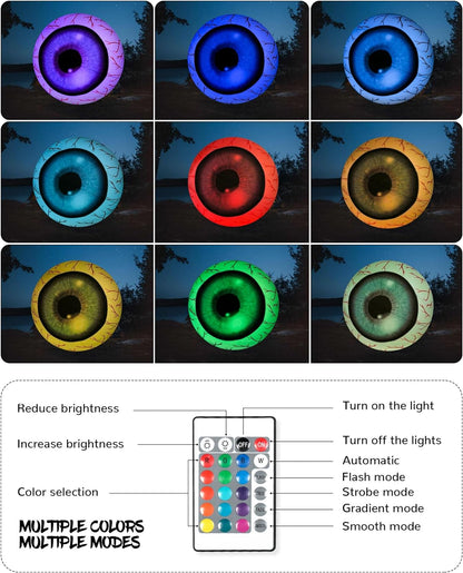 Halloween outdoor large inflatable eyeball decoration