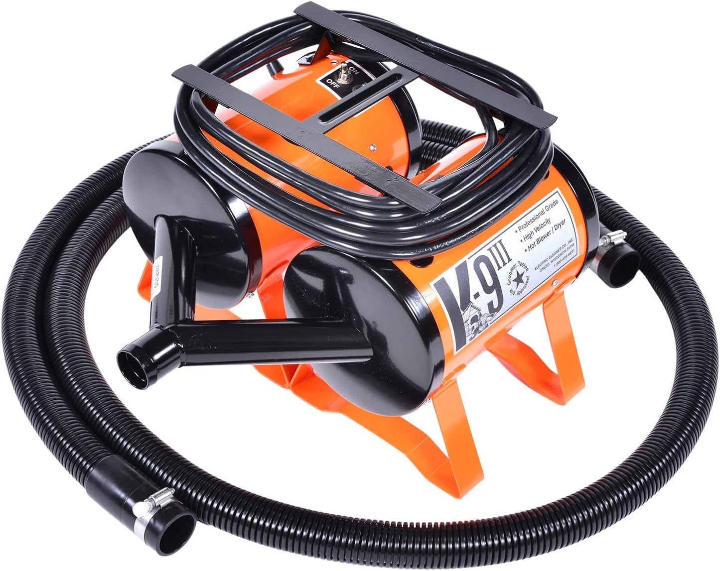 Dog Blow Dryer- Heavy Duty Durable Design with High Performance for Professional Grooming and at Home