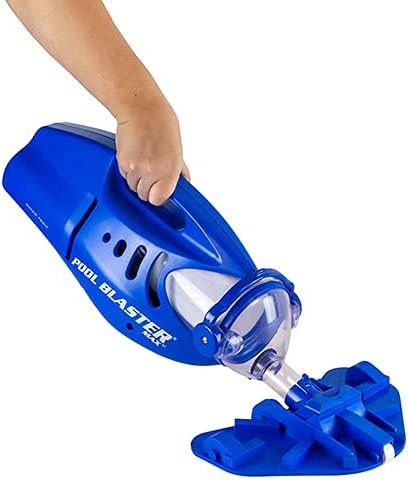 POOL BLASTER Max CG Commercial Grade Cordless Rechargeable Pool Vacuum Cleaner, High Capacity, Increased Power, 60 Min Run Time, Handheld, Hoseless, for In-Ground and Above Ground Pools