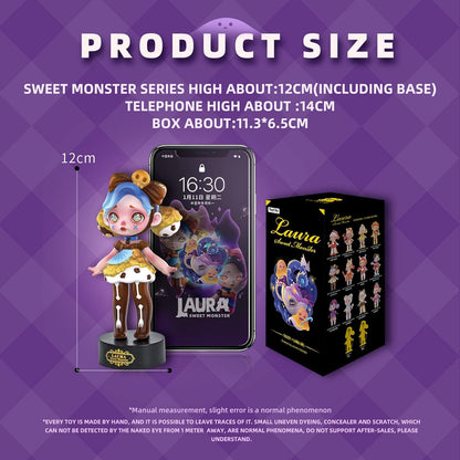 12-Pack Blind Box, Fashion Trendsetters Series Cute Blind Box Action Figures Popular Collectible Toys Birthday Halloween Christmas Gifts