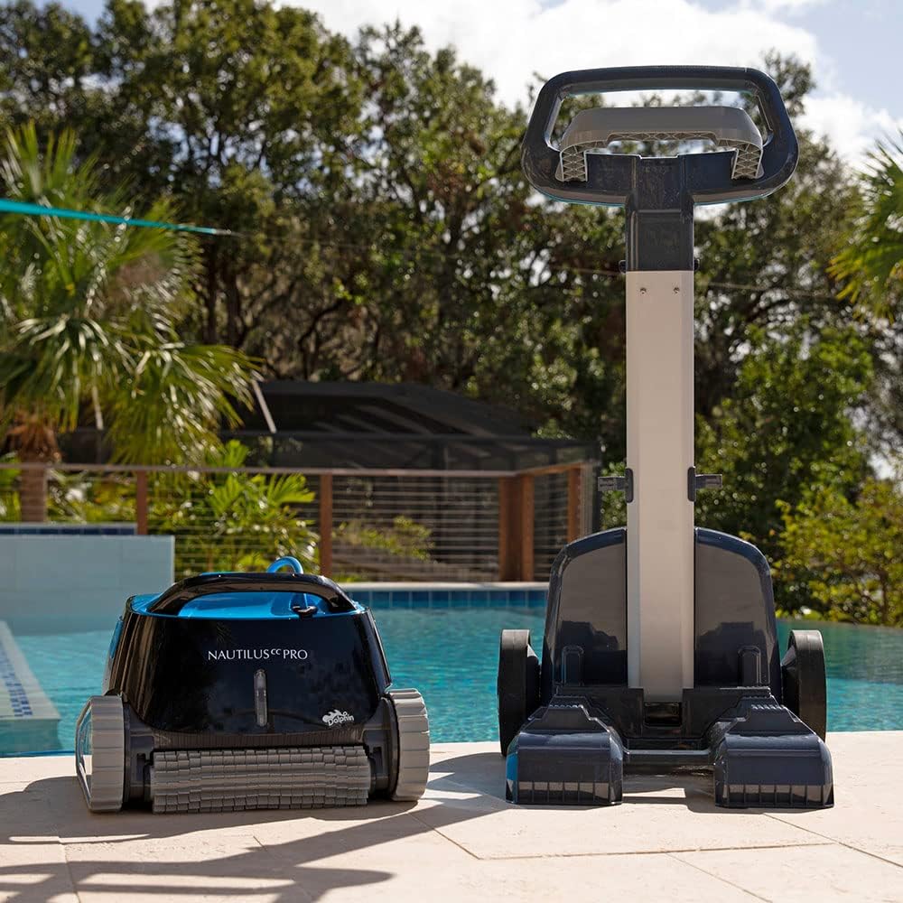 Dolphin Nautilus CC Robotic Pool Vacuum Cleaner All Pools up to 33 FT - Wall Climbing Scrubber Brush