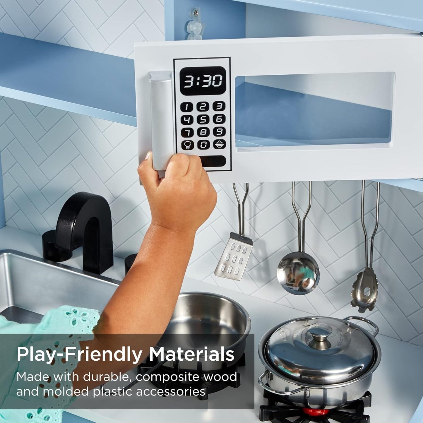 Best Pretend Kitchen Wooden Toy Set for Kids