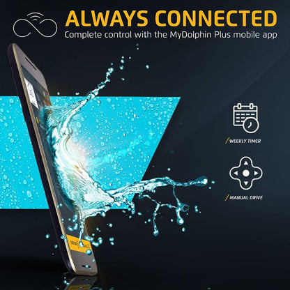 Dolphin Nautilus CC Robotic Pool Vacuum Cleaner All Pools up to 33 FT - Wall Climbing Scrubber Brush