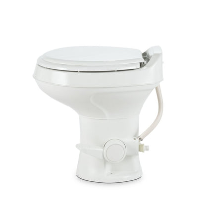 Dometic 302300071 300 Series Standard Height Heavy Duty Plastic RV Toilet, White