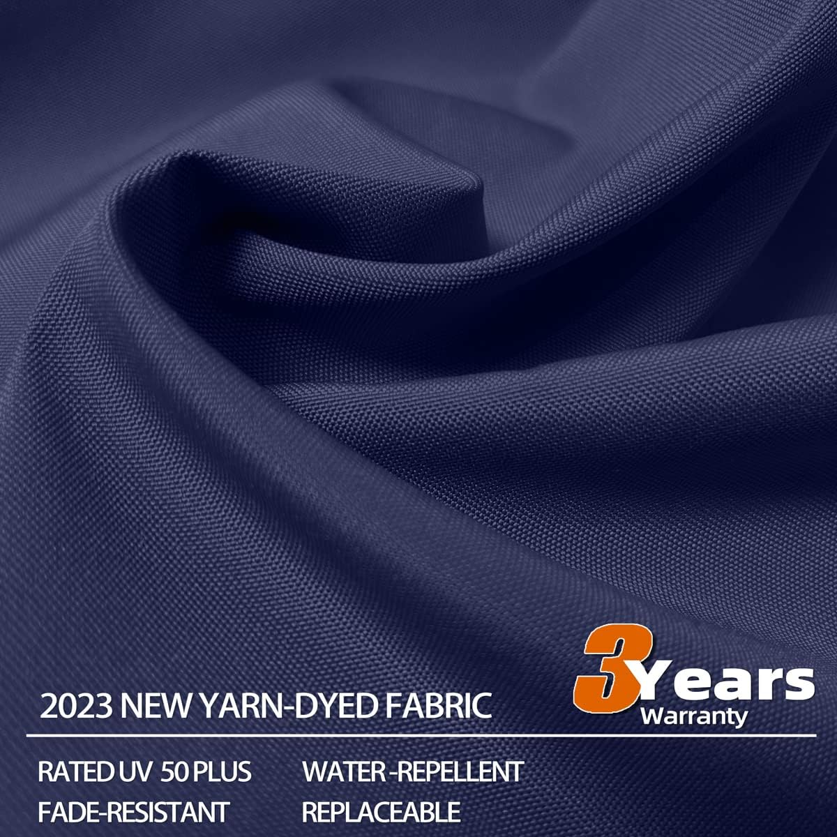 12ft Solar LED Patio Umbrella Outdoor Round Umbrella Large Cantilever Umbrella with LED Lights Windproof Bias Umbrella Heavy Duty Parasol for Garden Deck Pool Patio