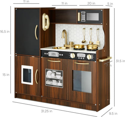 Best Pretend Kitchen Wooden Toy Set for Kids