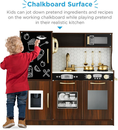 Best Pretend Kitchen Wooden Toy Set for Kids