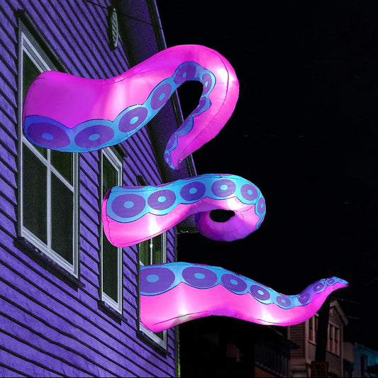 3-Pack Halloween Inflatable Giant Octopus Tentacles