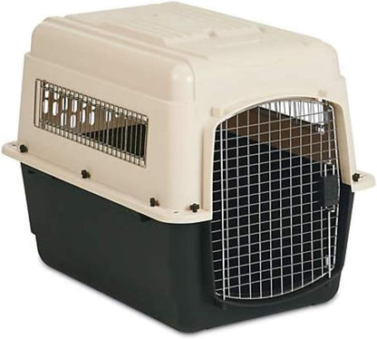 Petmate Ultra Vari Dog Kennel for Extra Large Dogs (Durable, Heavy Duty Dog Travel Crate, Made with Recycled Materials, 48 in. Long) 90 to 125 lbs, Made in USA