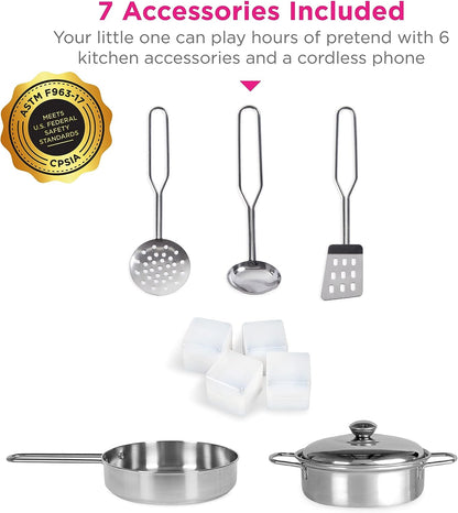 Best Pretend Kitchen Wooden Toy Set for Kids