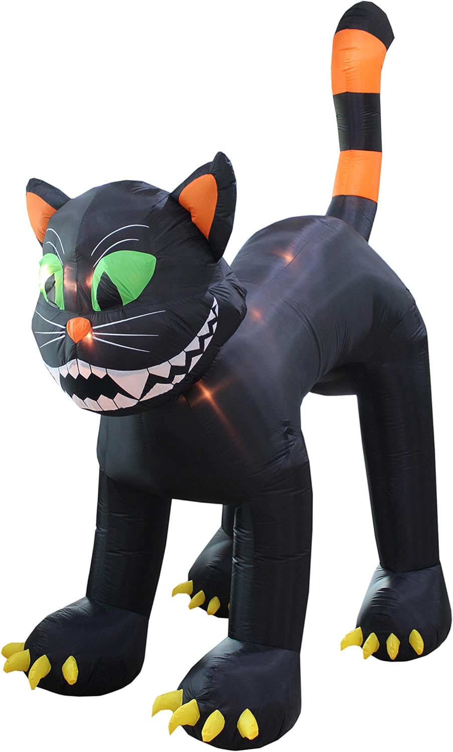 11 Foot Tall Animated Halloween Inflatable Black Cat