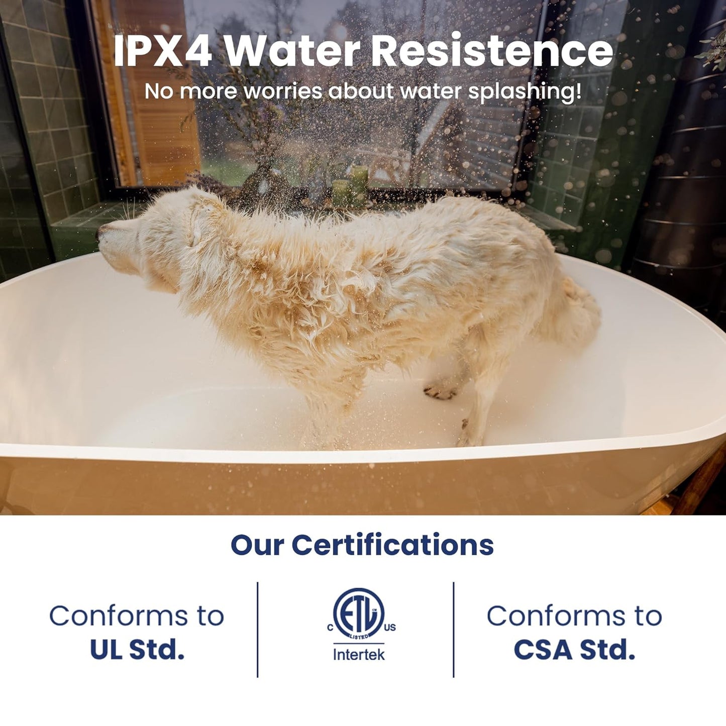 Professional Pet Grooming Vacuum Kit, Dogs & Cats, Direct Handheld Control, 7 Grooming Tools, 6 Suction Levels, Large 2.2L Dust Bin, UL, HEPA Filter