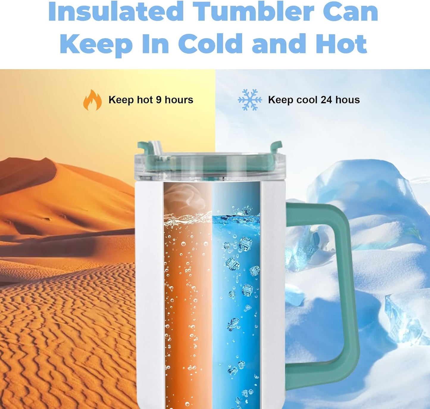 40 oz sublimation glass