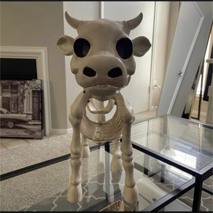 2023 Cow Skeleton, Halloween Decoration