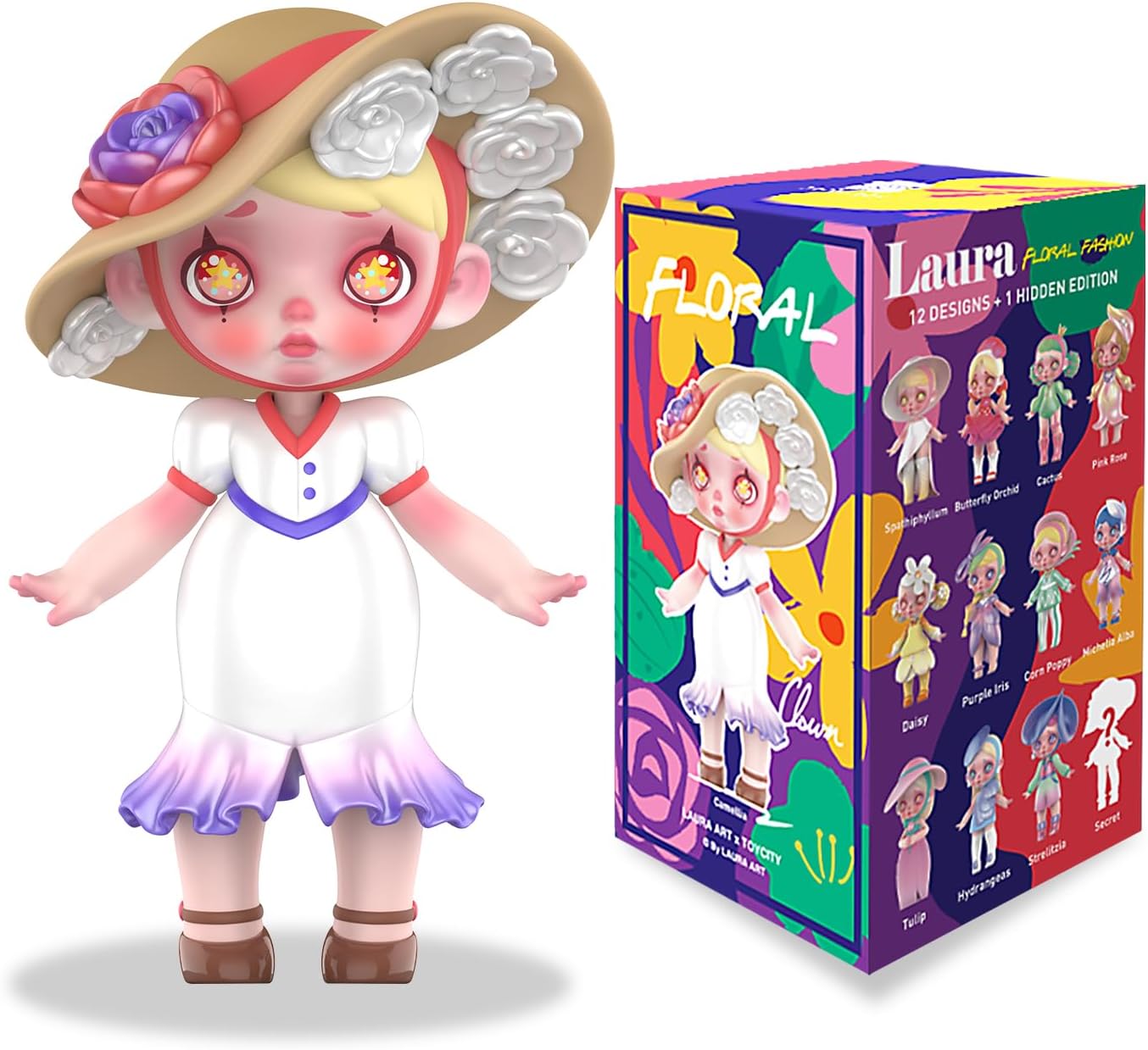 12-Pack Blind Box, Fashion Trendsetters Series Cute Blind Box Action Figures Popular Collectible Toys Birthday Halloween Christmas Gifts