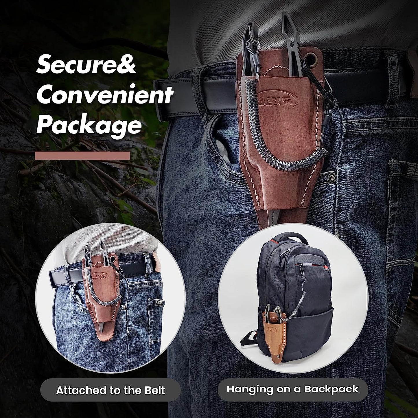 RXLUY Titanium Fishing Pliers, Premium Saltwater Fishing Gear, Tungsten Cutters, Split Ring Hook Remover, Knot Tying Tool with Lanyard, Ice Fishing, Sea Fishing Kit Gifts for Men