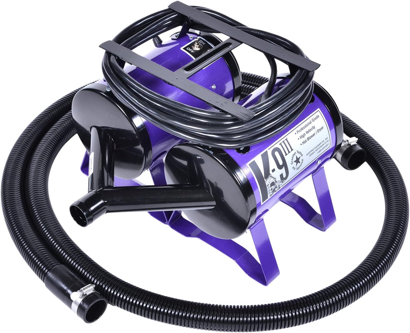 Dog Blow Dryer- Heavy Duty Durable Design with High Performance for Professional Grooming and at Home