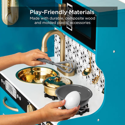 Best Pretend Kitchen Wooden Toy Set for Kids