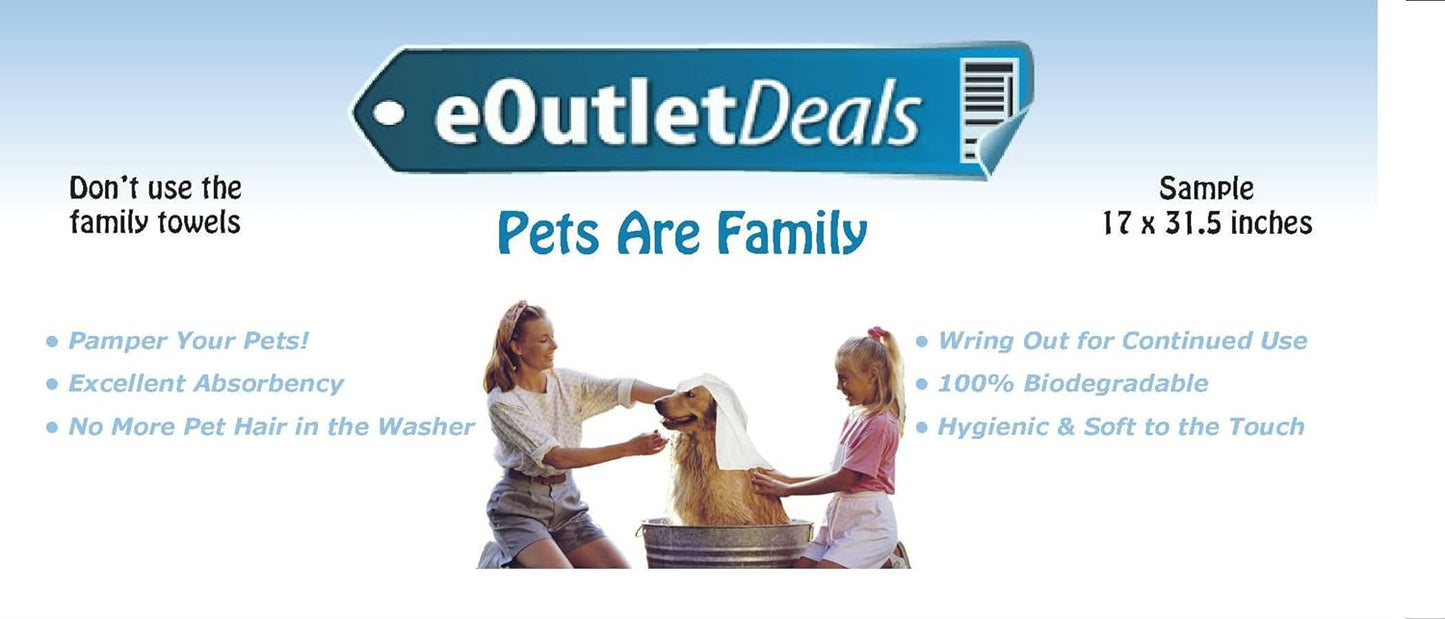 Automatic Pet Feeder -Microchip Pet Feeder - MPF001 - Suitable for Both Wet and Dry Food - Bonus eOutletDeals Pet Towel