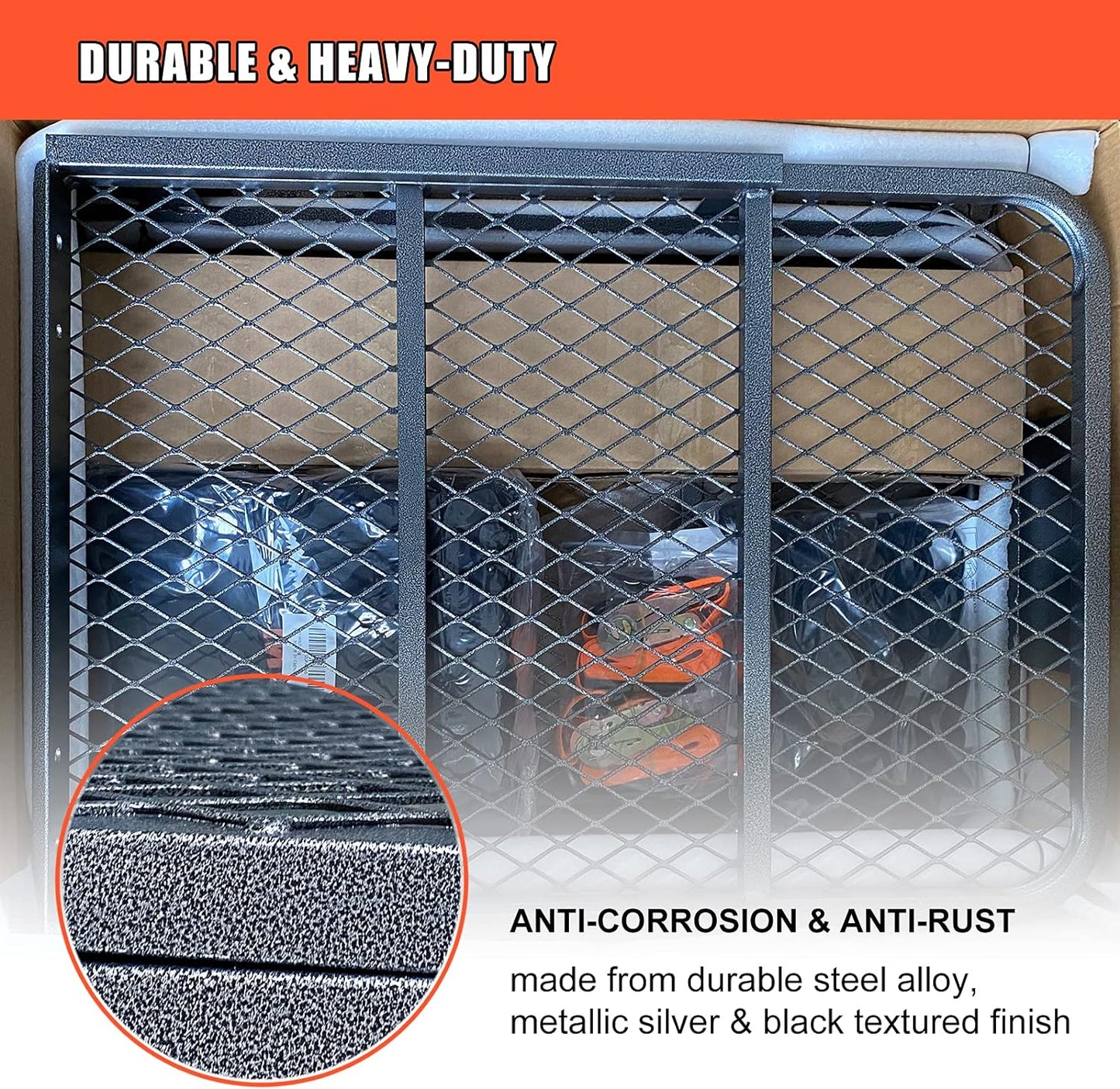 Roof Rack Universal Roof Basket 51" X 36" X 5" + Waterproof Bag