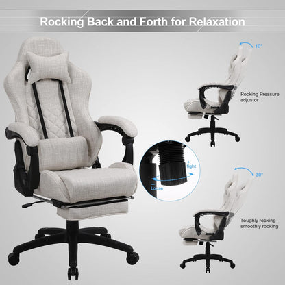 Classic PU Leather Large and Tall Ergonomic Computer Chair