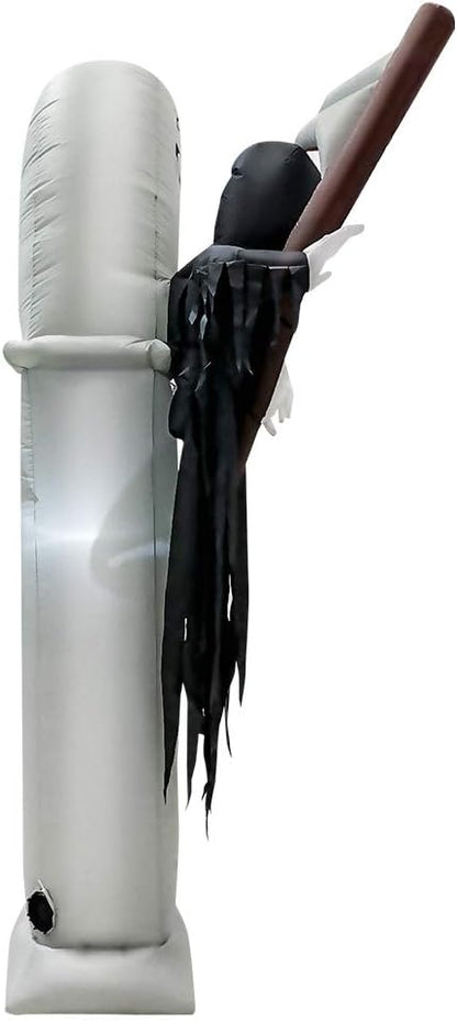 Halloween Inflatable Grim Reaper's Arch, 7.8 ft.